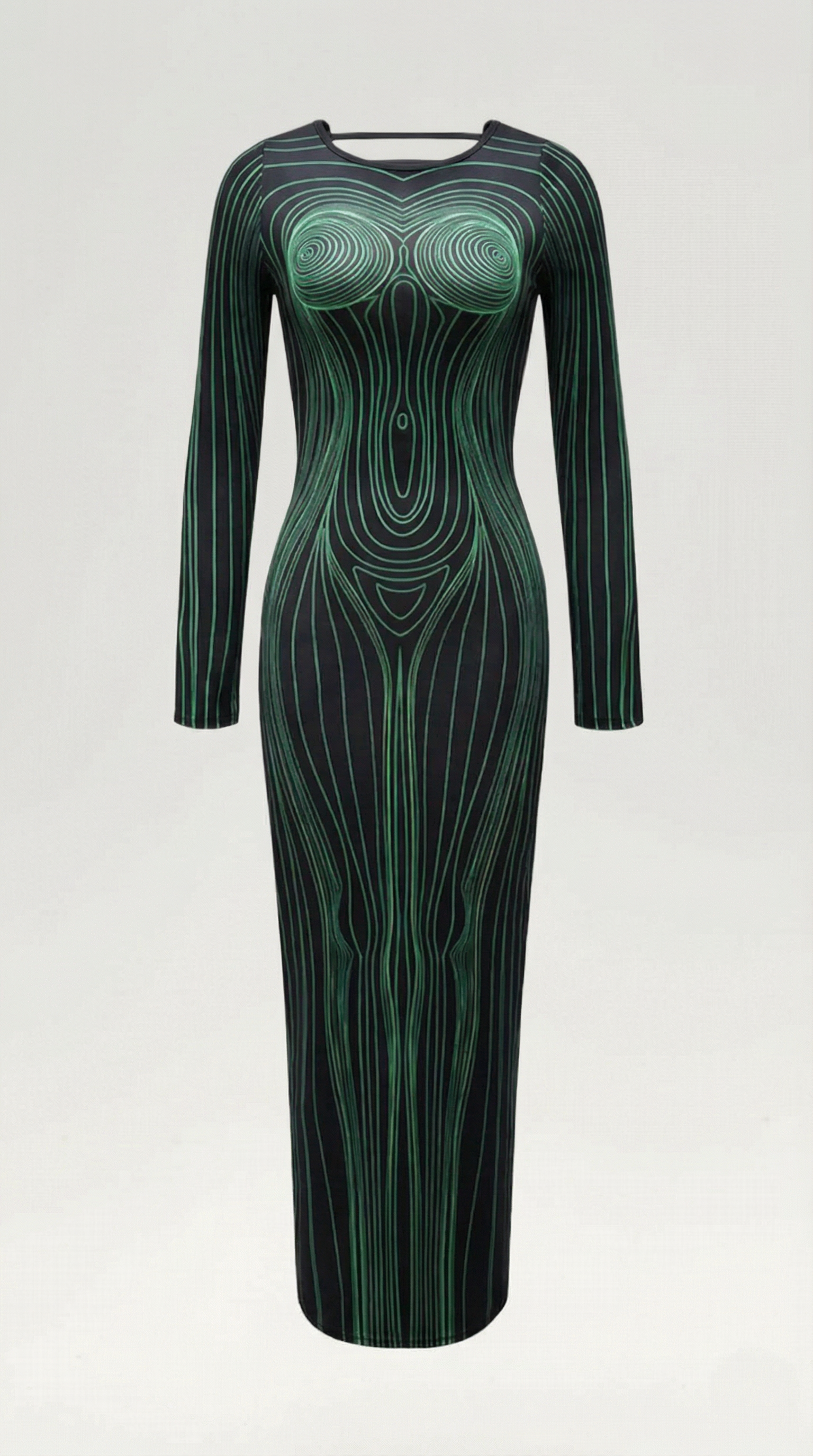 Vestido Maxi Ajustado