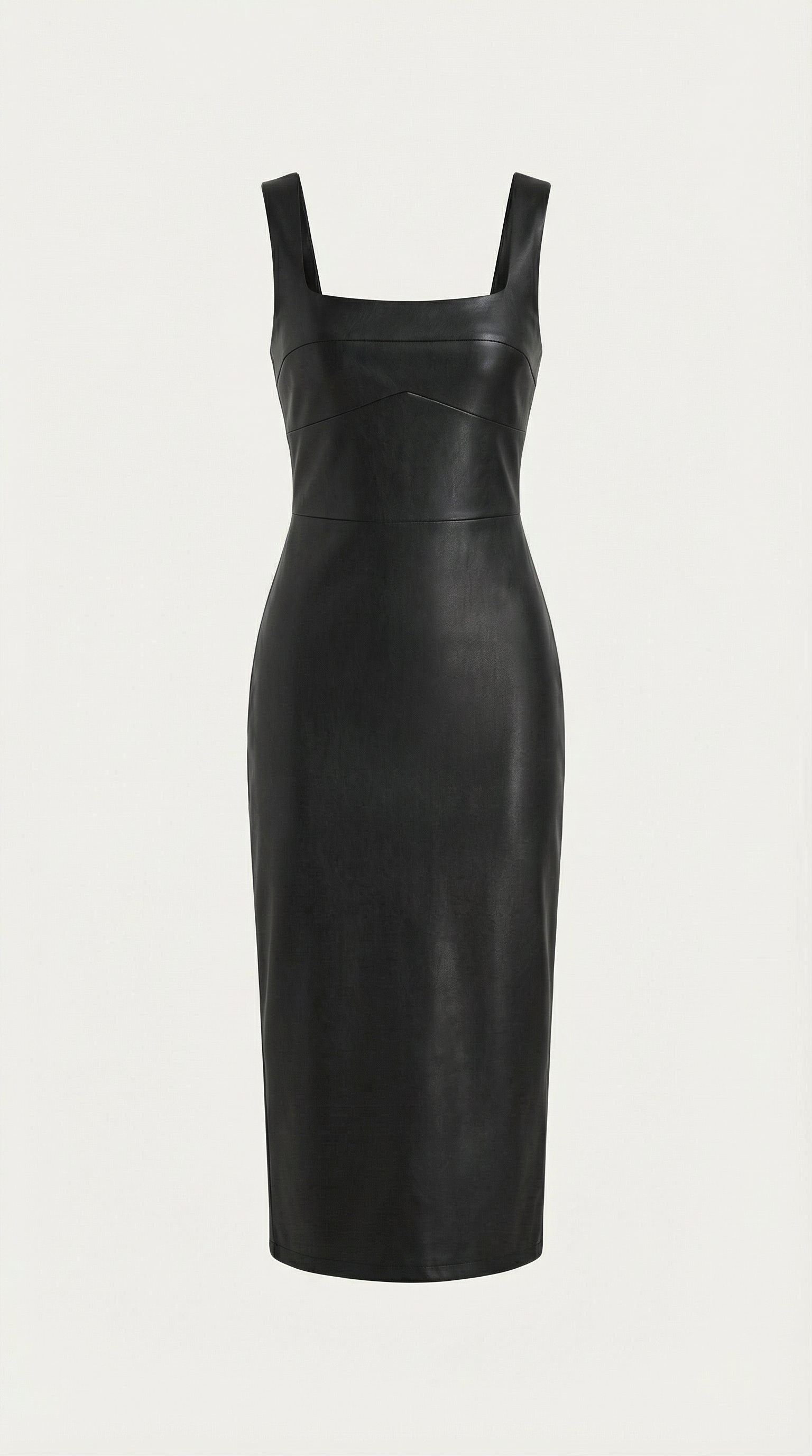 Vestido Bodycon Yvonne de cuero sintético