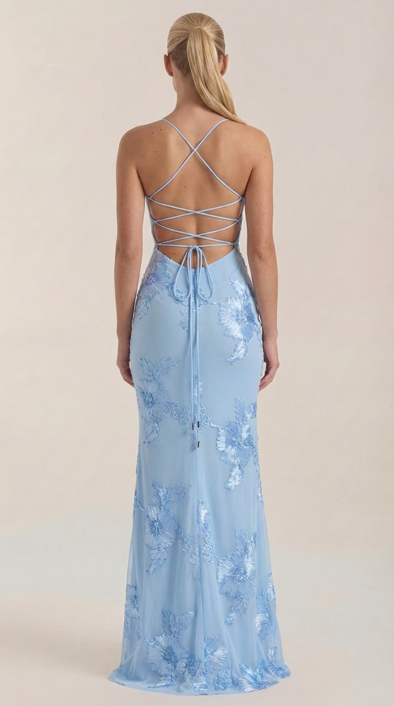 Maxi Vestido Floral con Corsé Chantal