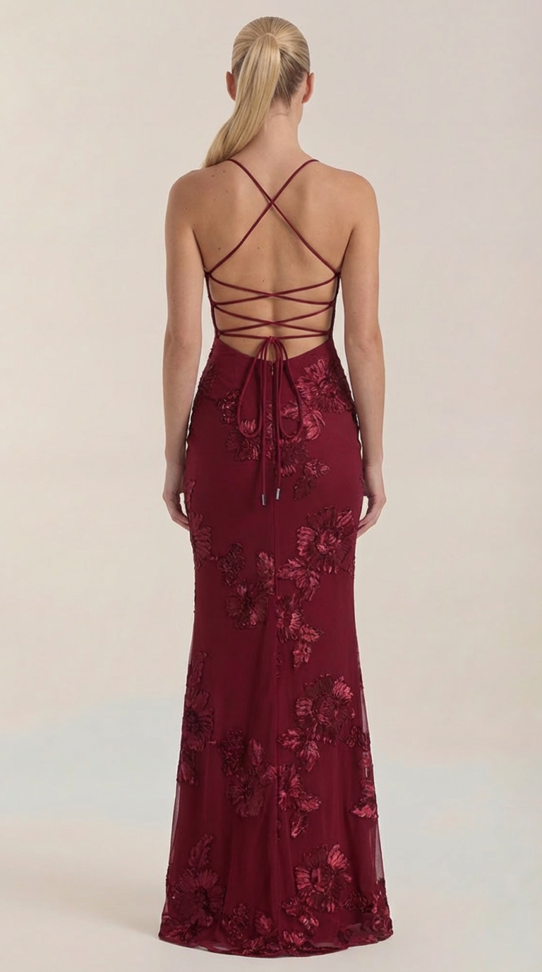 Maxi Vestido Floral con Corsé Chantal