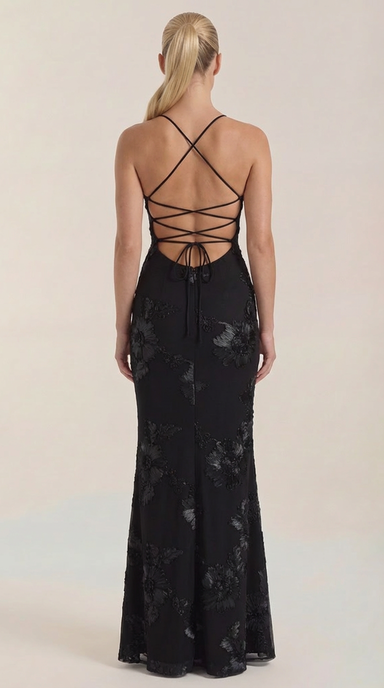 Maxi Vestido Floral con Corsé Chantal