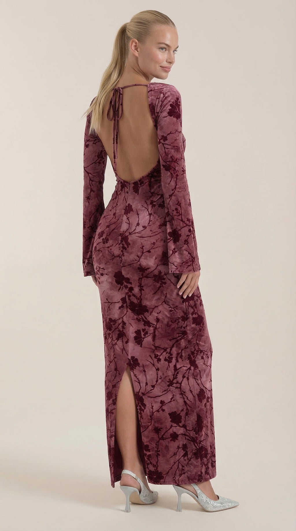 Maxi Vestido de Manga Larga Colleen