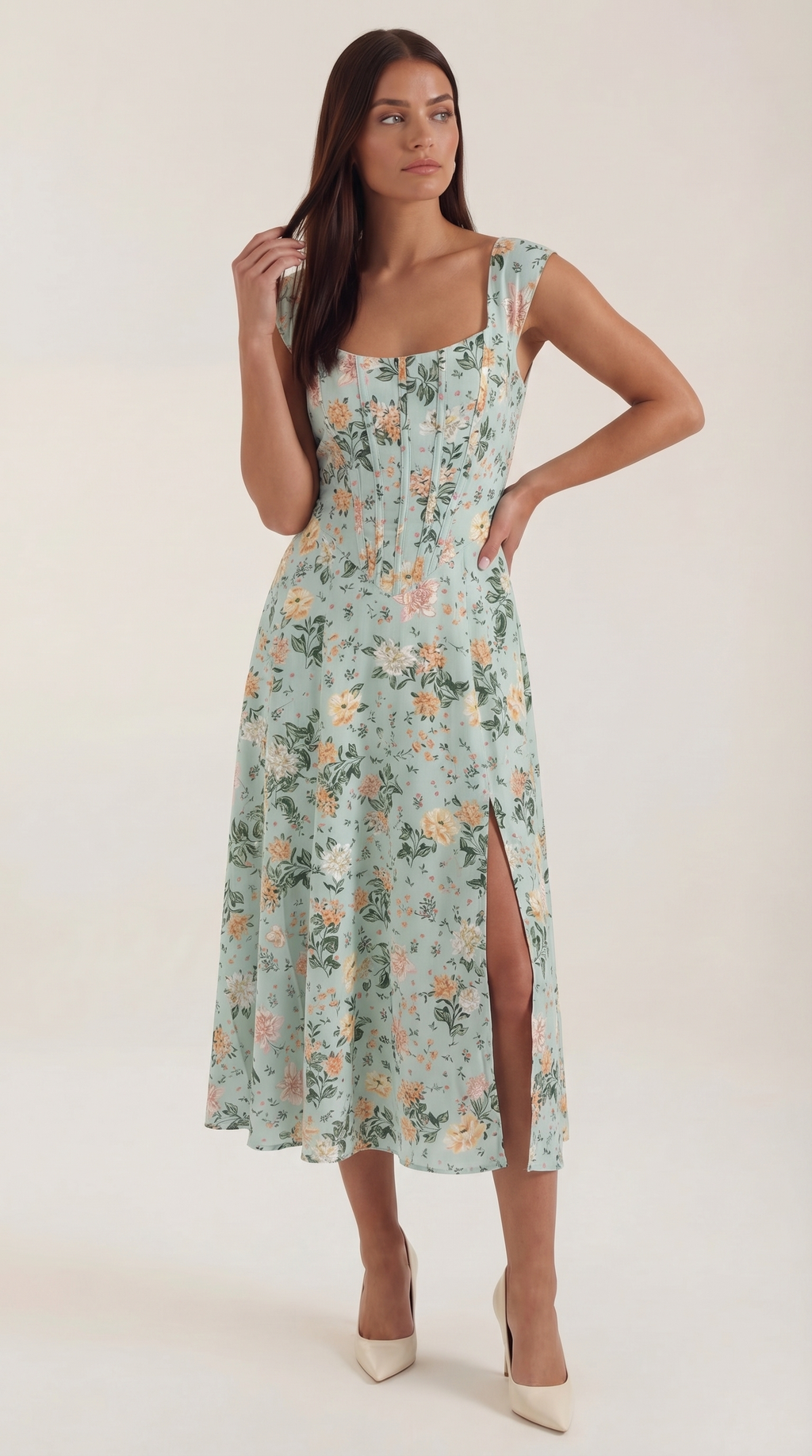Dahlia Verano Midi Dress