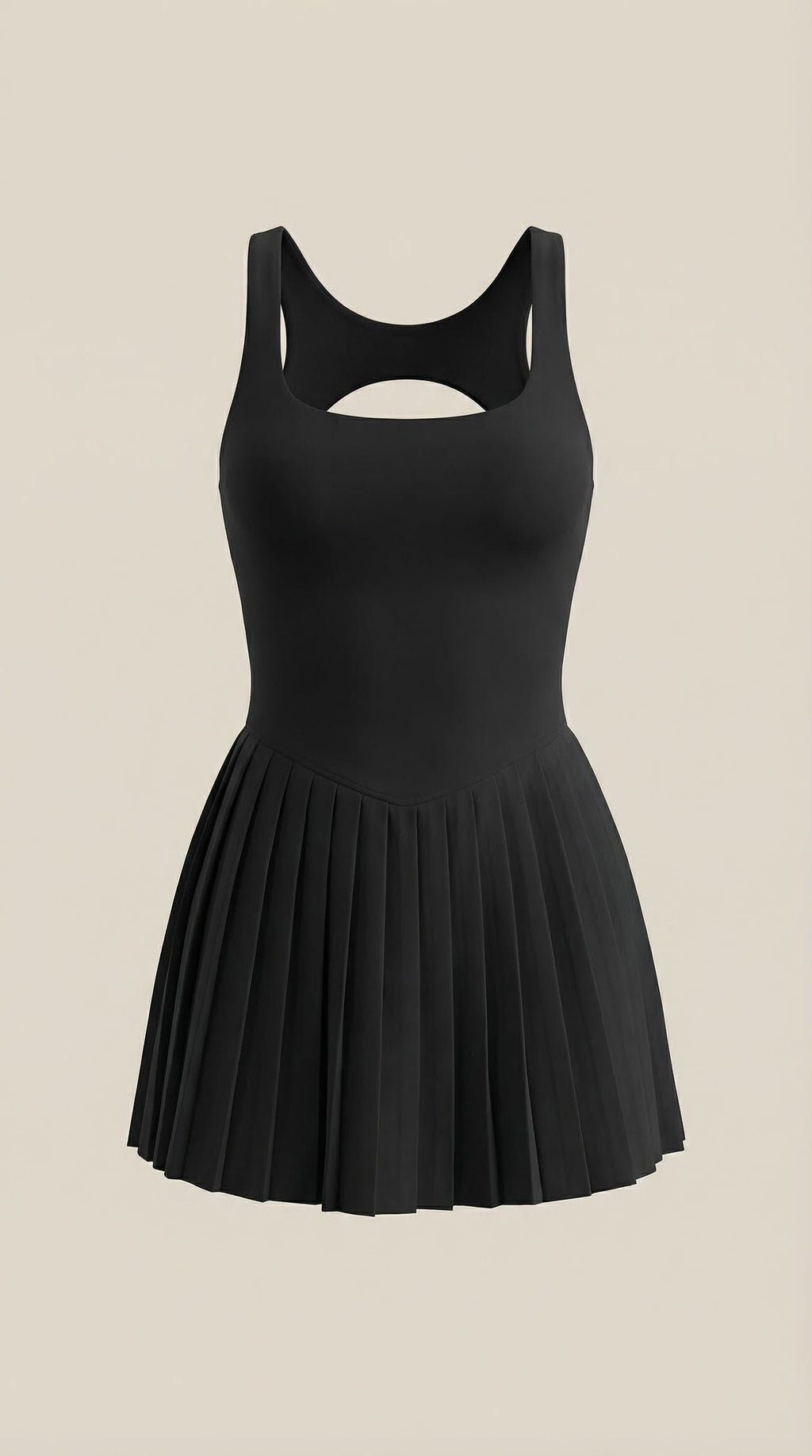 Vestido Corto Plisado Deirdre