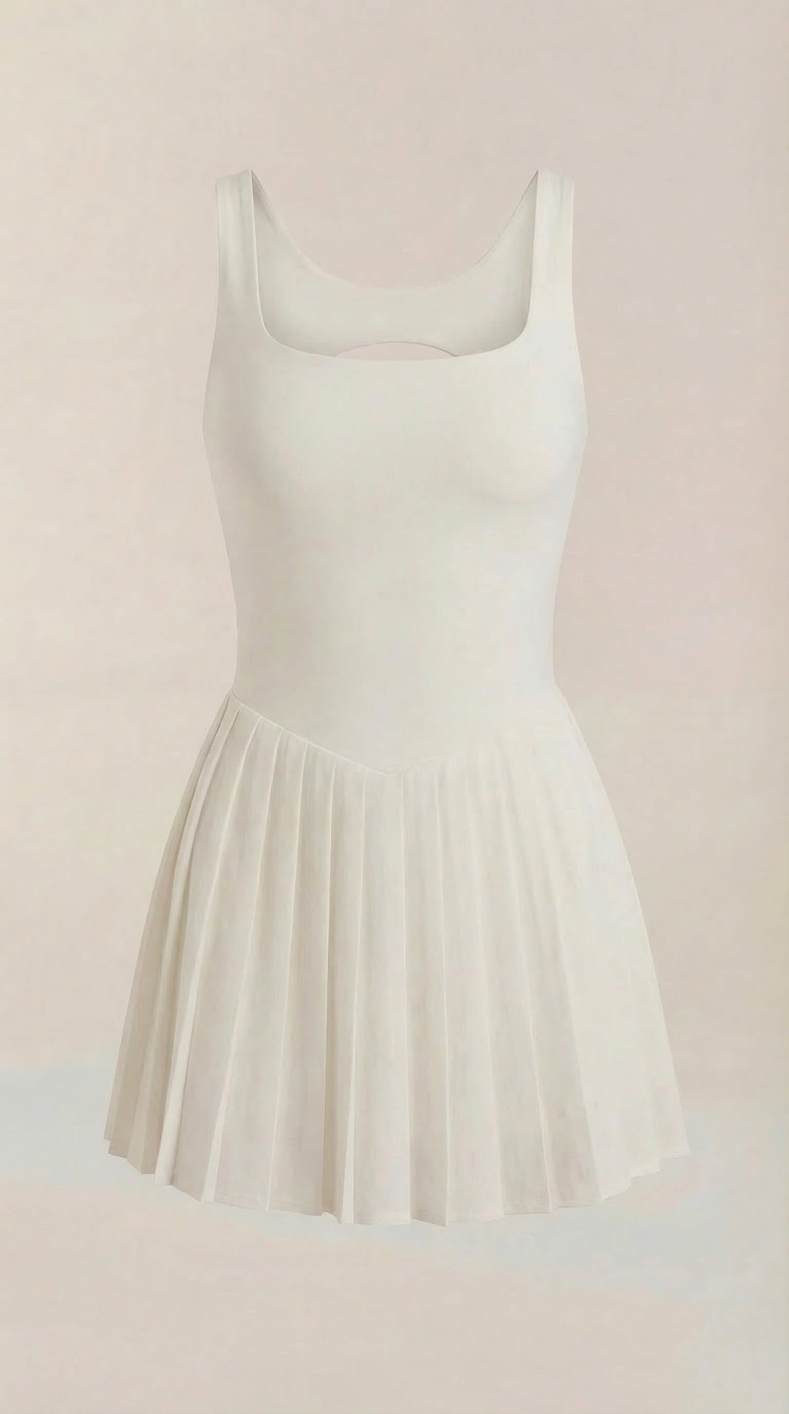 Vestido Corto Plisado Deirdre