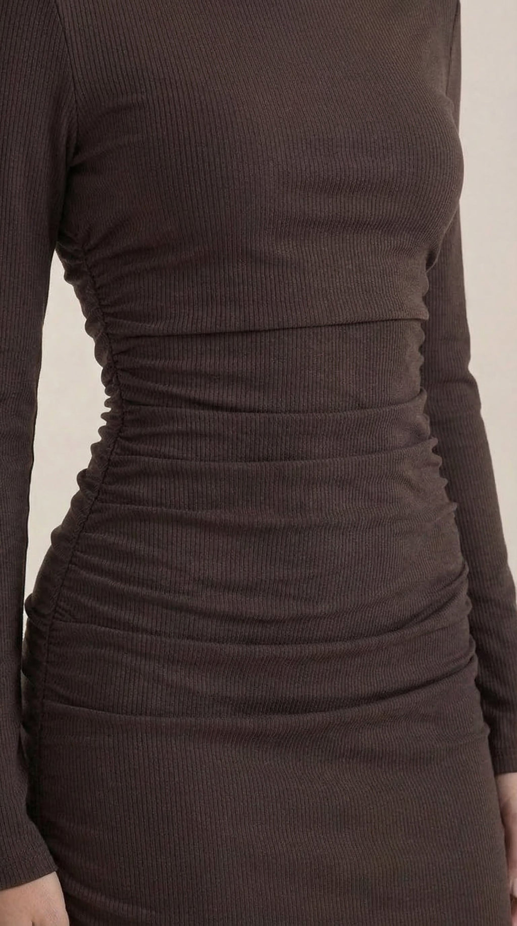 Vestido Mini Acampanado Sin Mangas de Elle