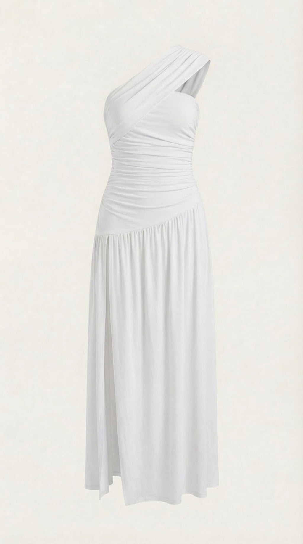 Vestido Maxi Asimétrico de Un Hombro Enid