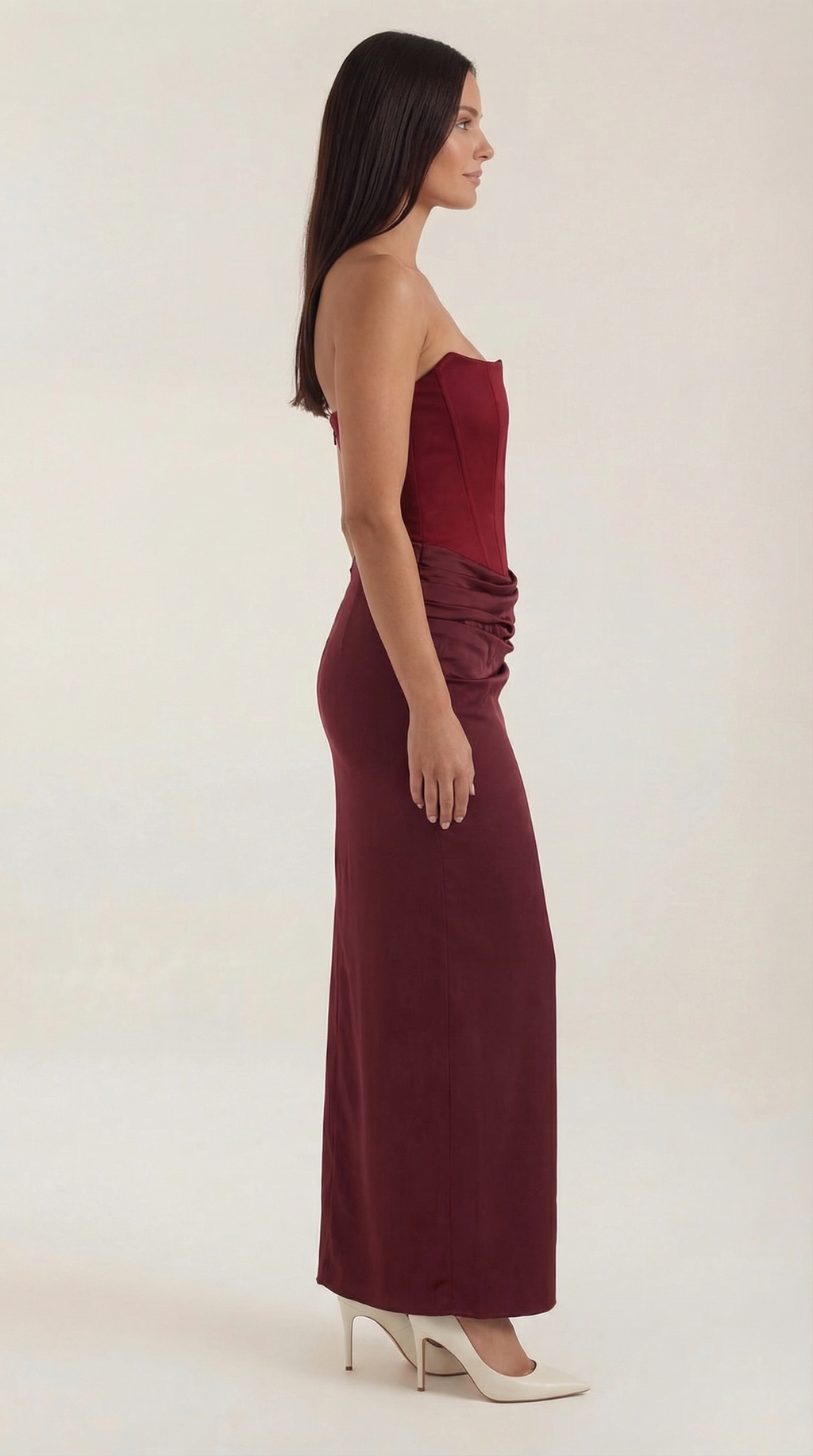 Fiorella Korsett Maxi-Kleid