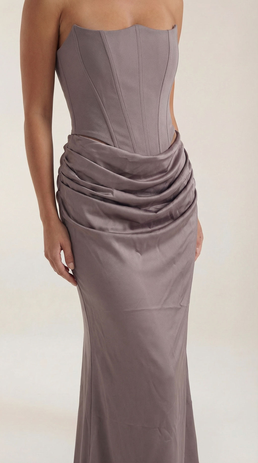 Fiorella Korsett Maxi-Kleid