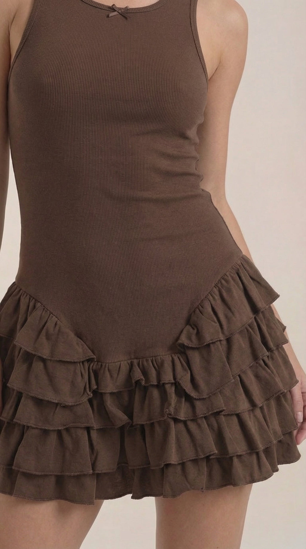 Gwen Mini Dress with Ruffles