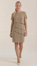 Vestido Corto con Volantes Meghan