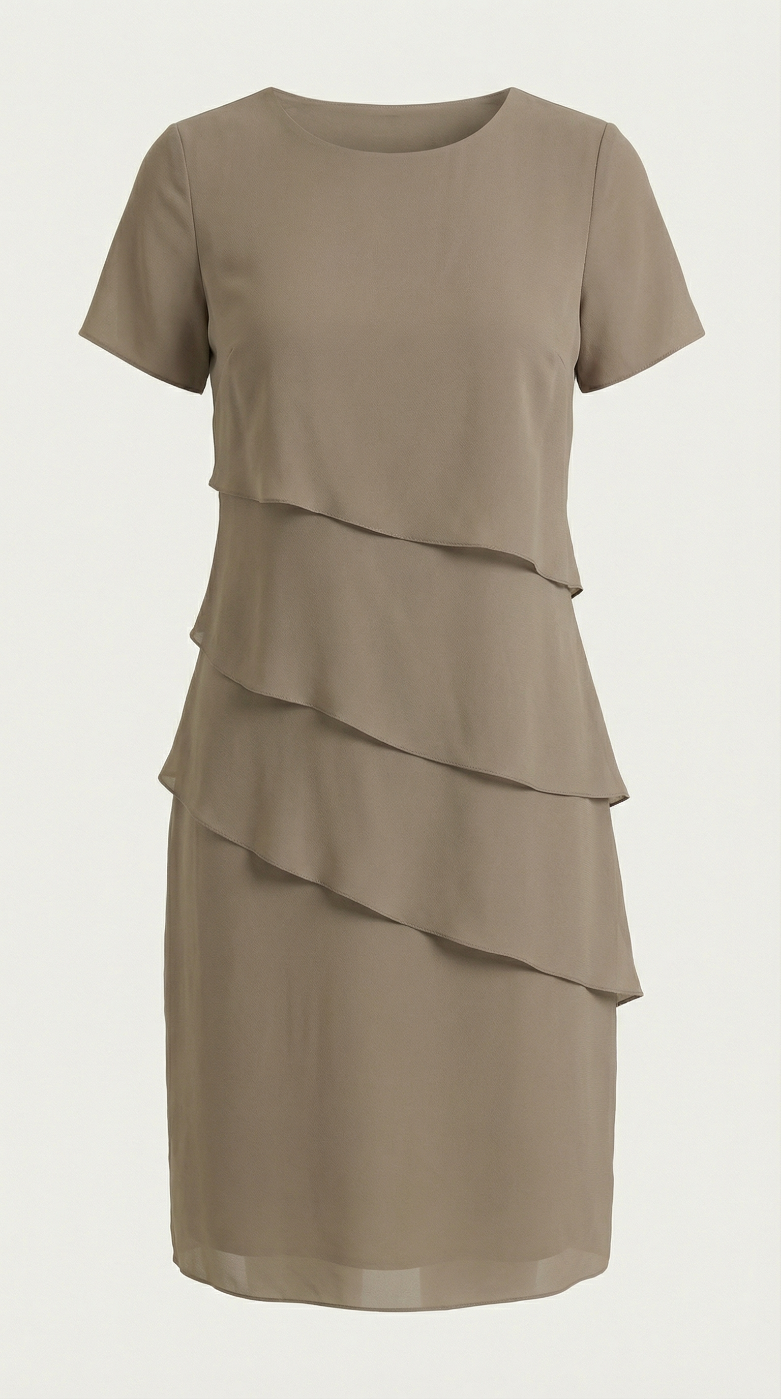 Vestido Corto con Volantes Meghan