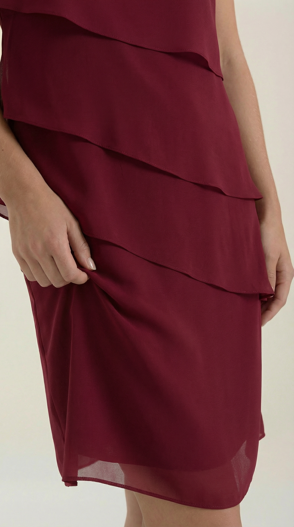 Vestido Corto con Volantes Meghan