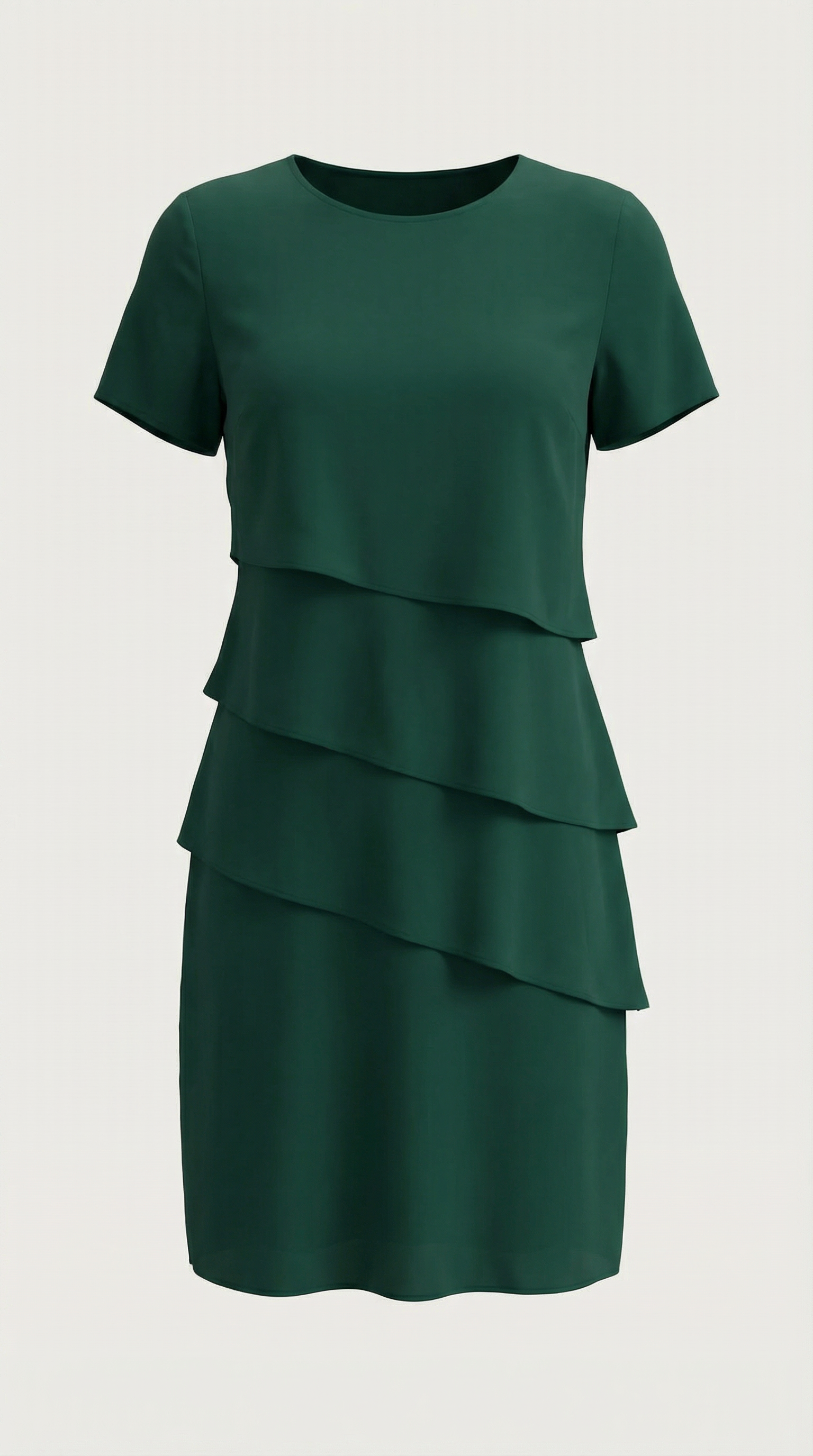 Vestido Corto con Volantes Meghan