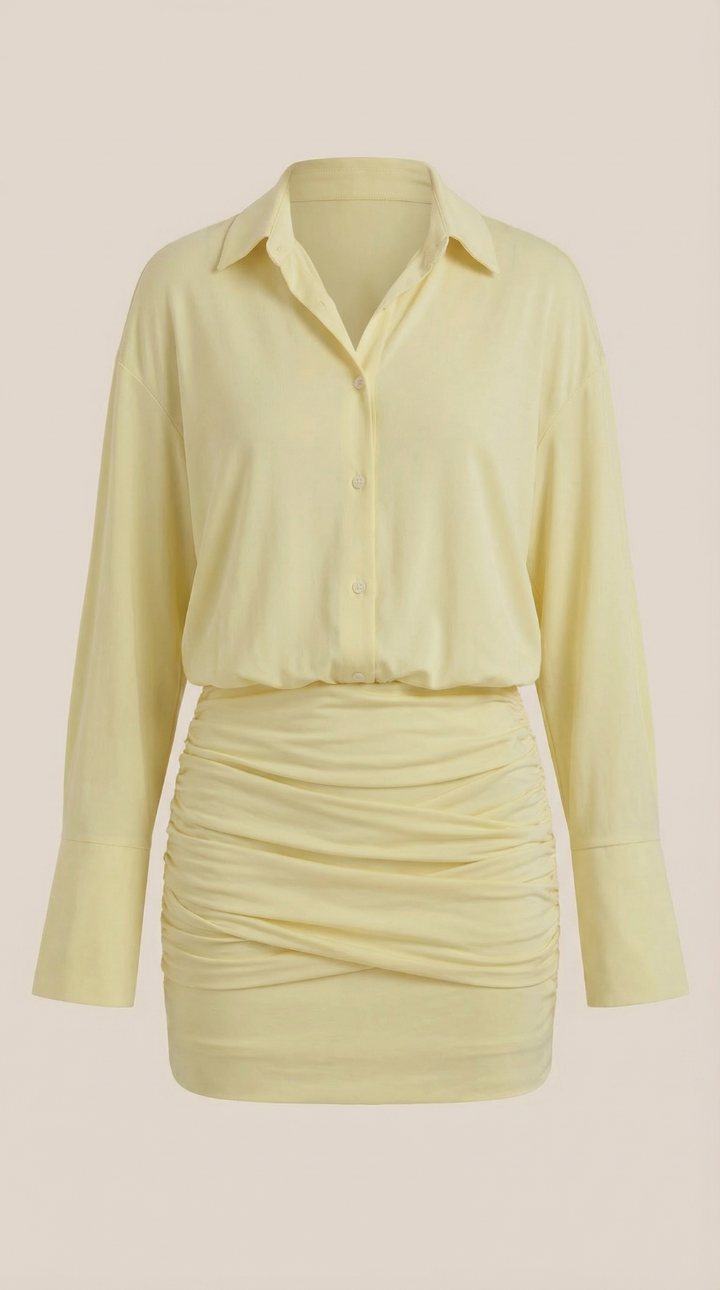 Vestido Mini Camisero Polly