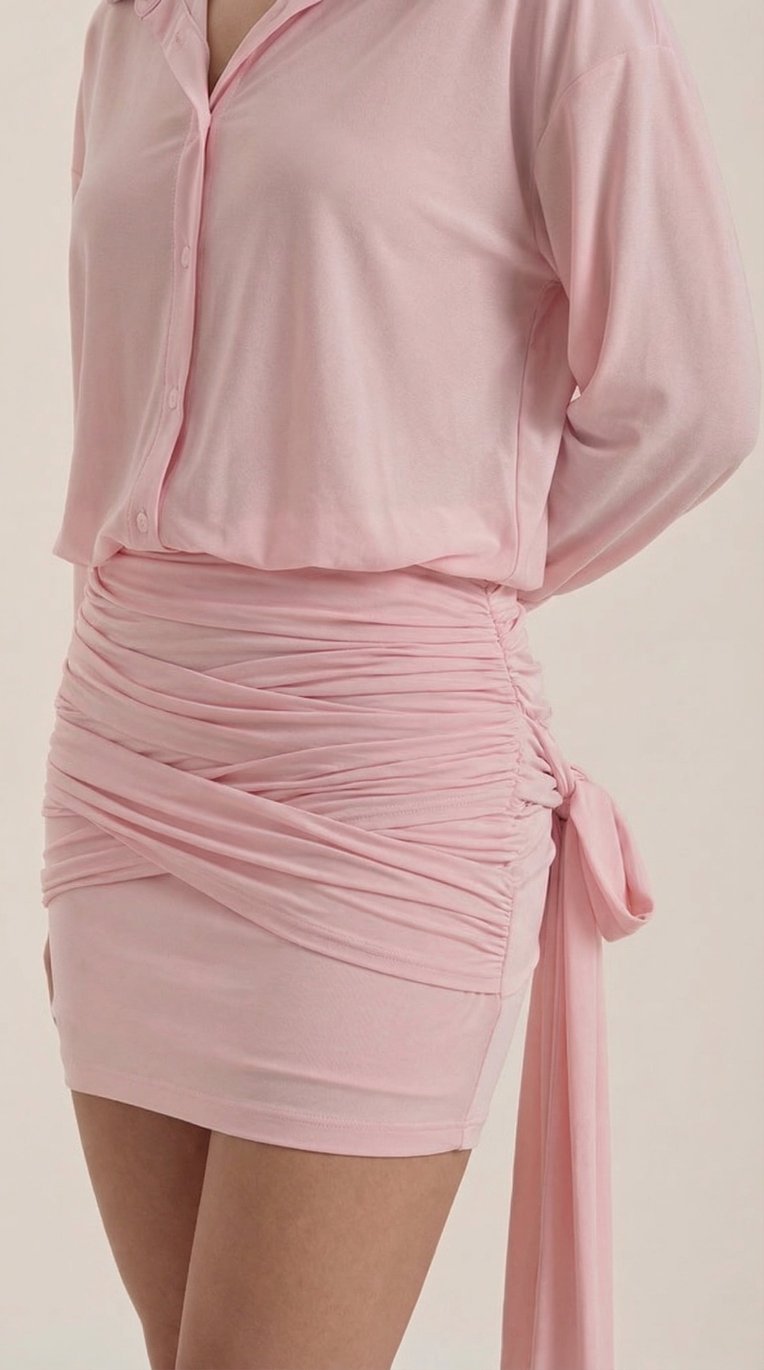 Vestido Mini Camisero Polly