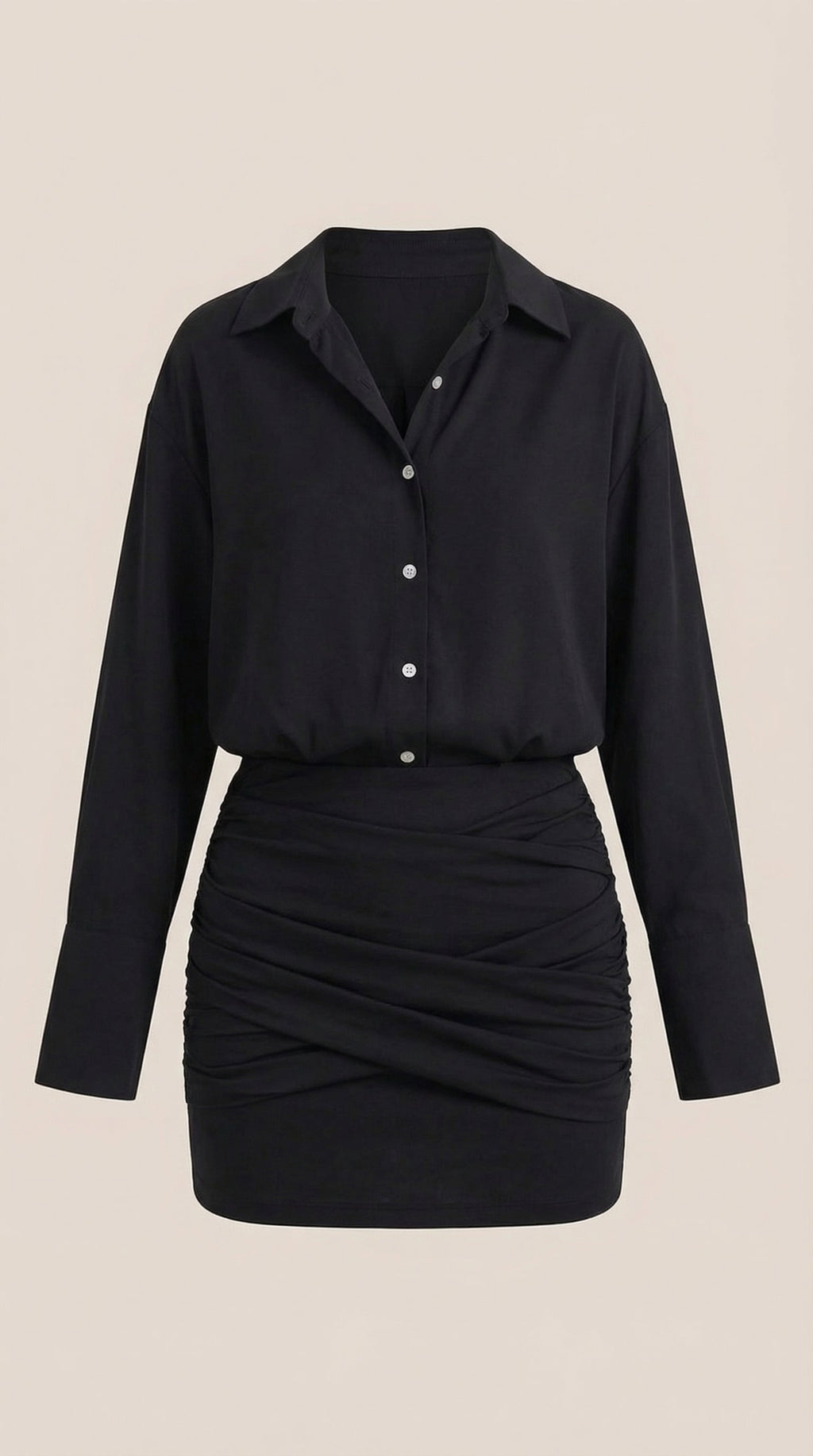 Vestido Mini Camisero Polly