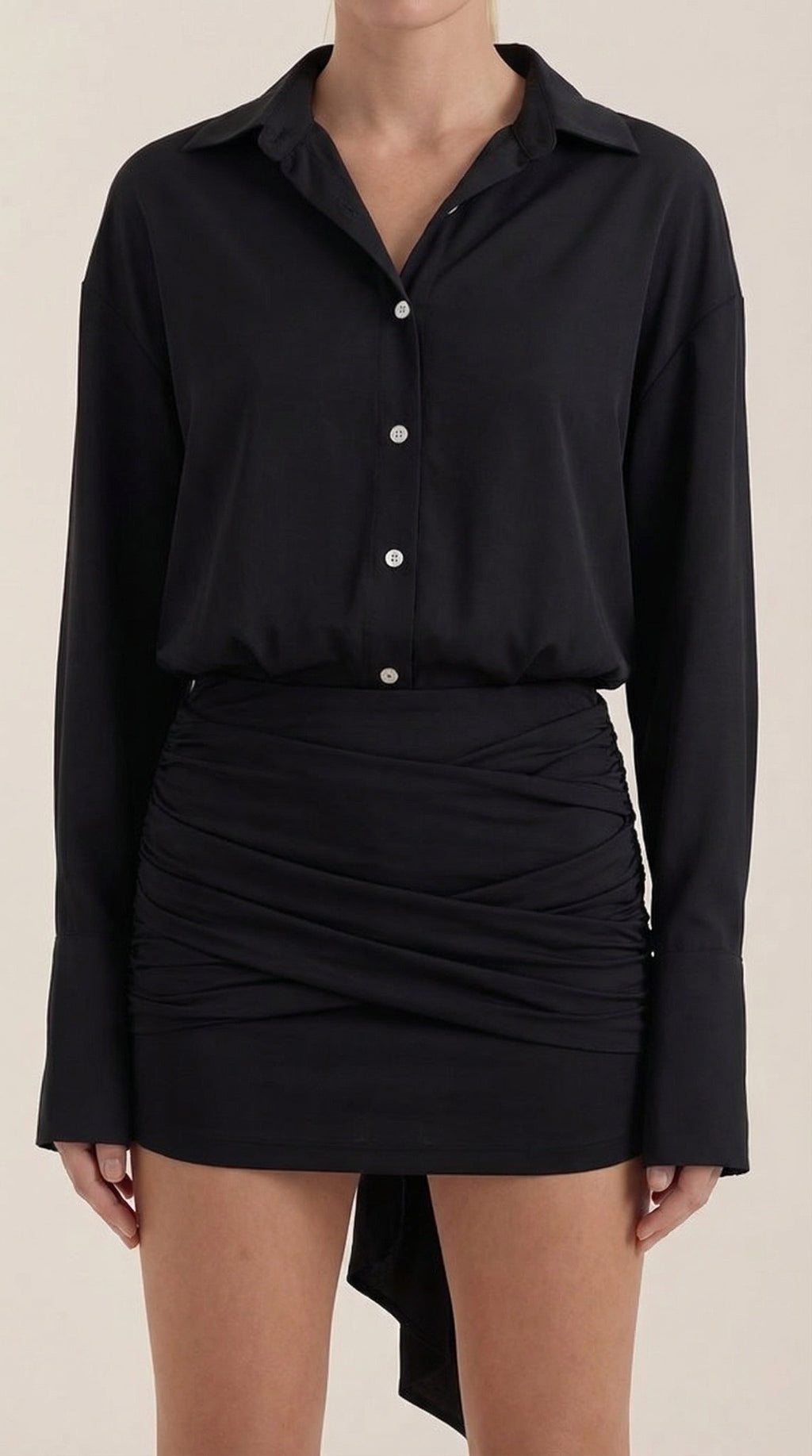 Vestido Mini Camisero Polly