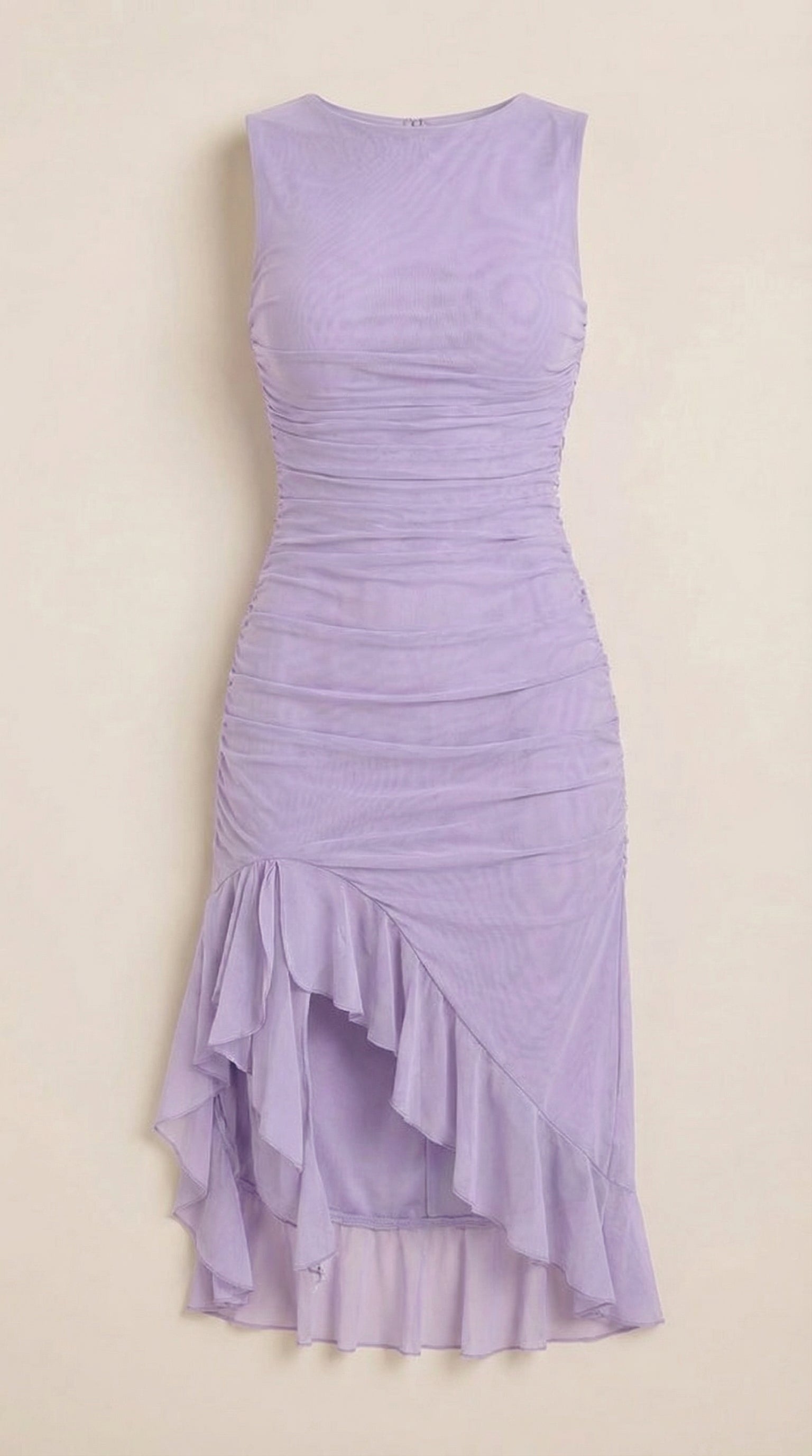 Vestido Midi Ramona con Detalles de Volantes