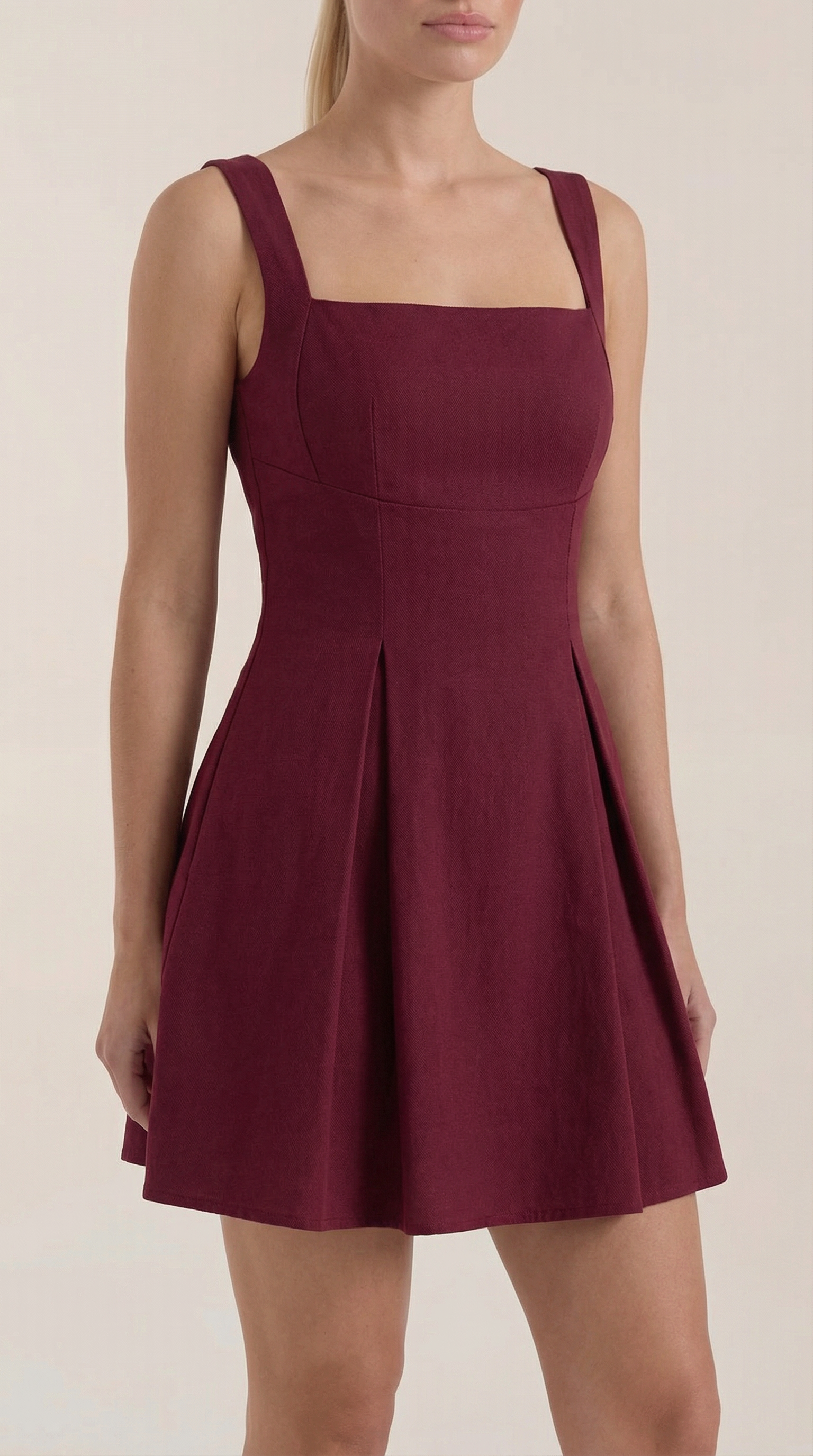 Mini Plisado Rosanna Dress