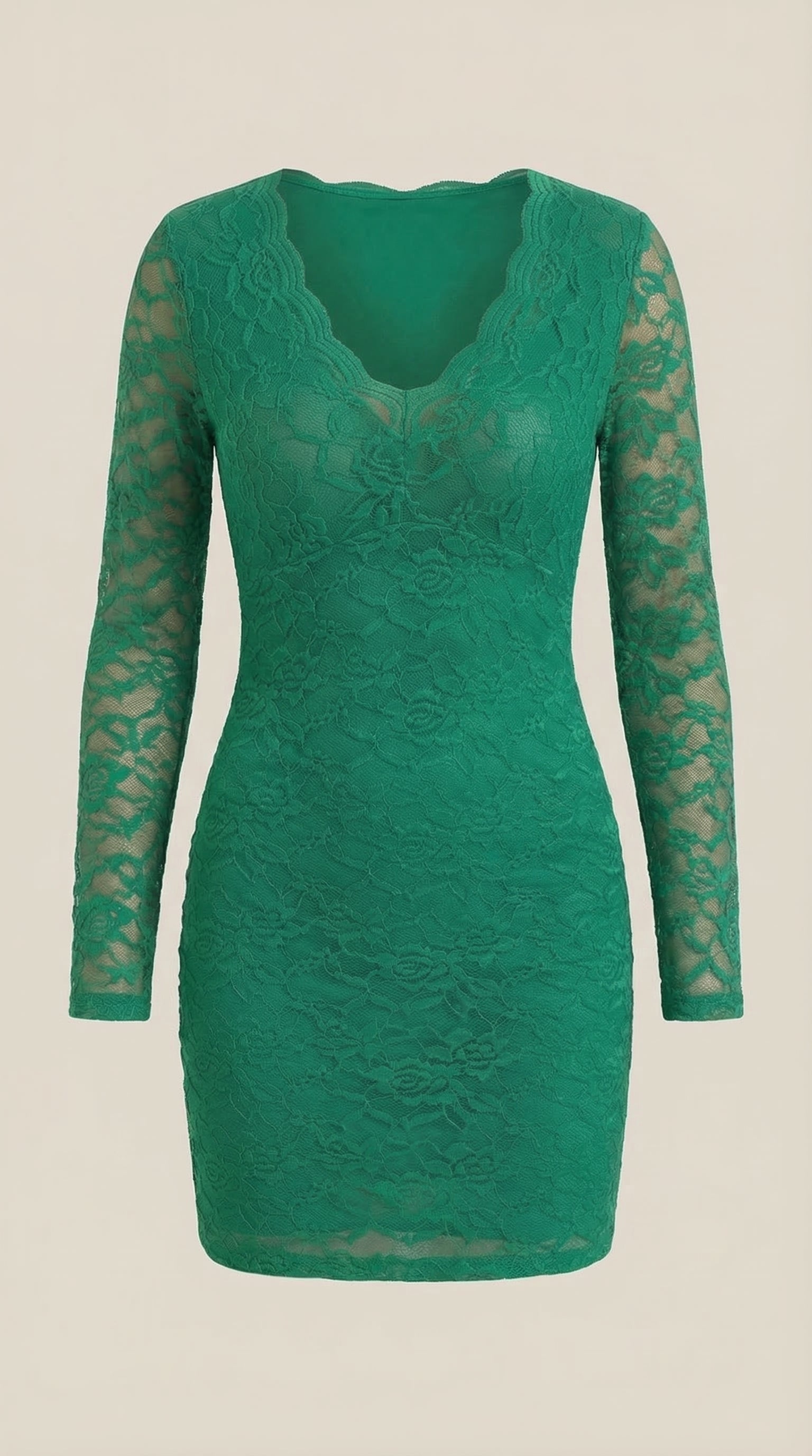 Vestido Corto Bodycon de Encaje Sadie