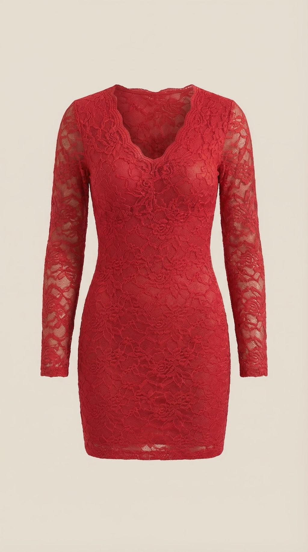 Vestido Corto Bodycon de Encaje Sadie