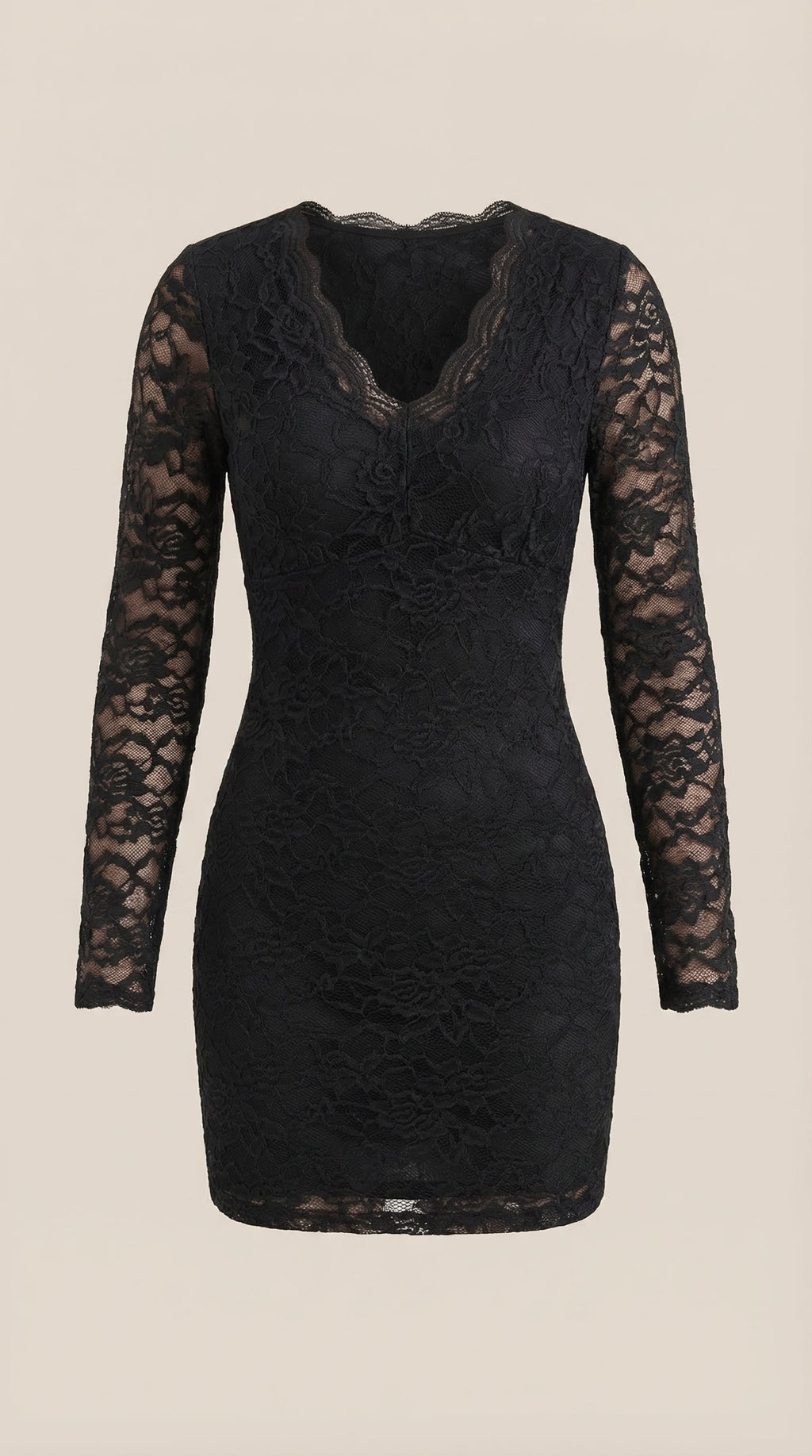 Vestido Corto Bodycon de Encaje Sadie