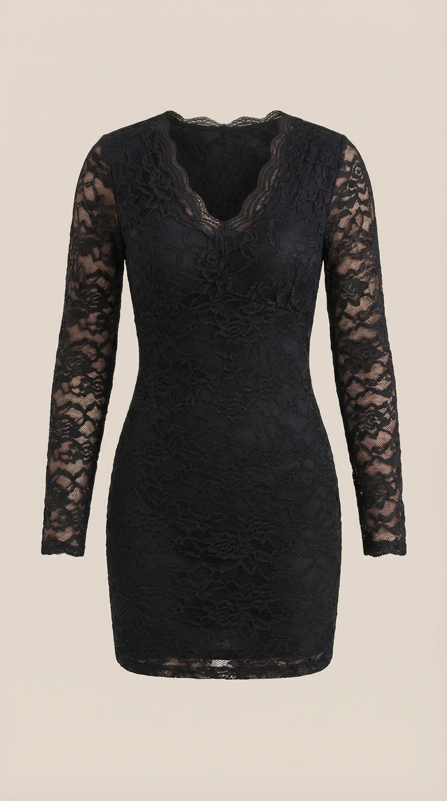 Vestido Corto Bodycon de Encaje Sadie