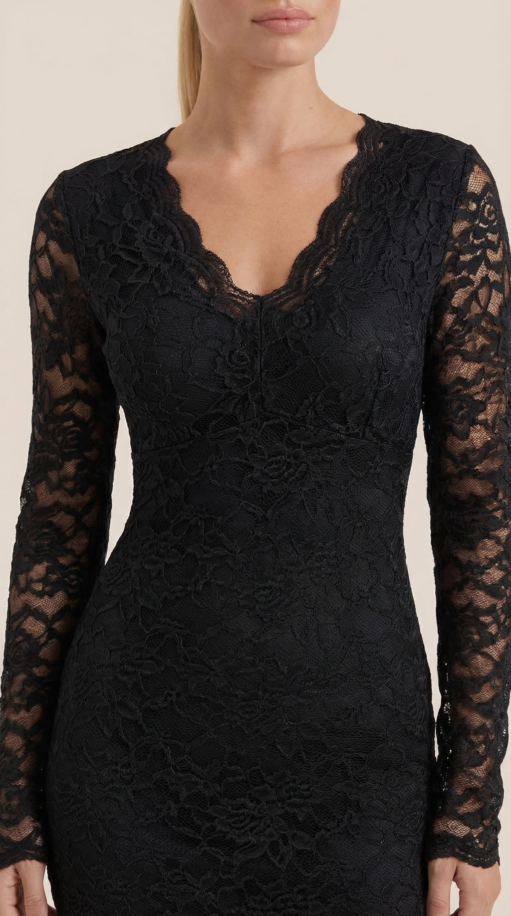Vestido Corto Bodycon de Encaje Sadie