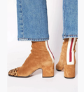Vivienne - Botines Modernos en Contraste