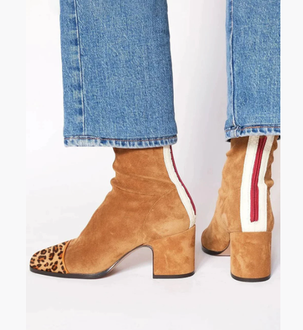 Vivienne - Botines Modernos en Contraste