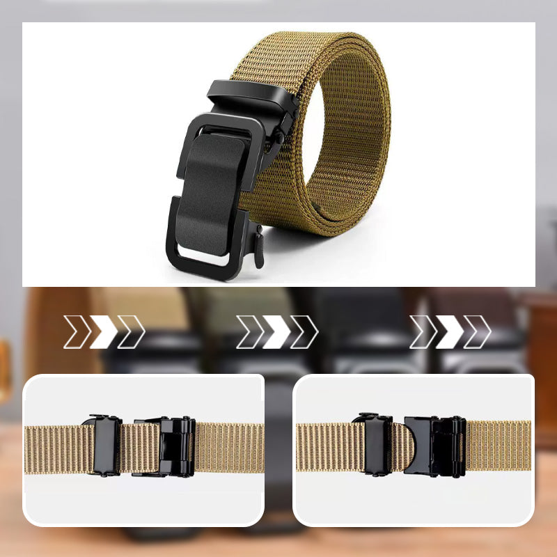 👖Cinturón táctico de nailon para hombre de uso intensivo