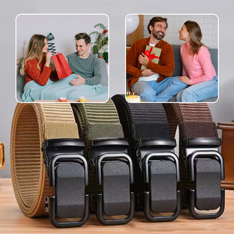 👖Cinturón táctico de nailon para hombre de uso intensivo