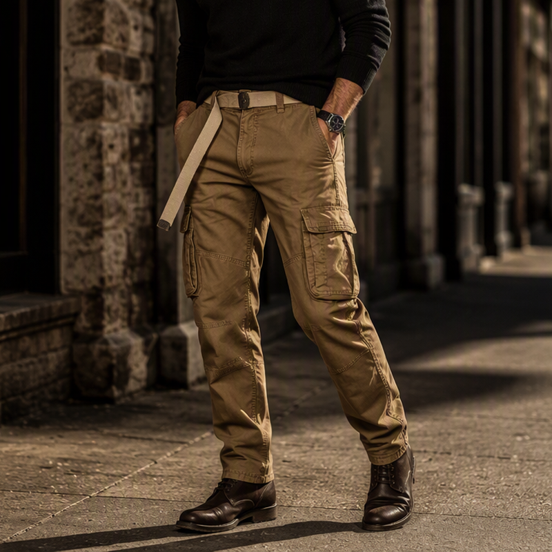 ⏰ Último día de rebajas – DESCUENTO 50% ✨Pantalones cargo tácticos multibolsillos para hombre