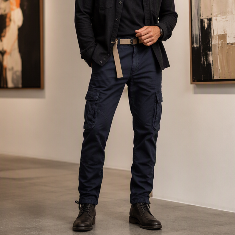⏰ Último día de rebajas – DESCUENTO 50% ✨Pantalones cargo tácticos multibolsillos para hombre