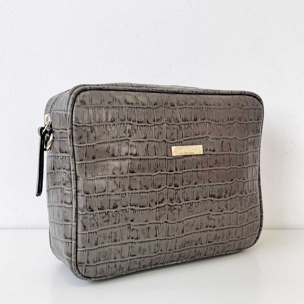 Bandolera Taupé coco