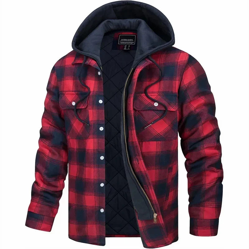 Claudio | Chaqueta de Cuadros Cálida
