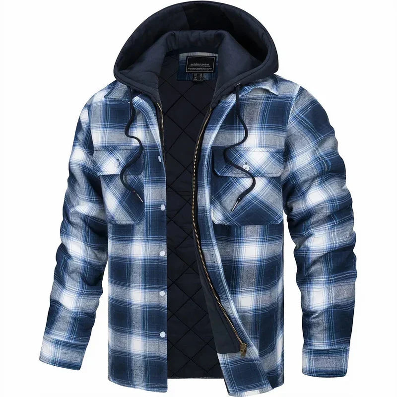 Claudio | Chaqueta de Cuadros Cálida