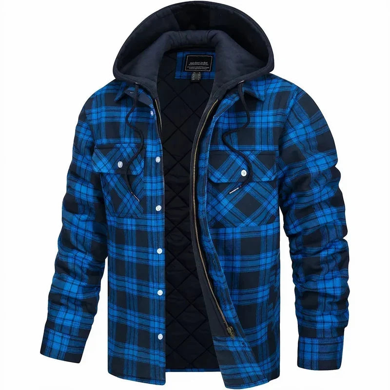 Claudio | Chaqueta de Cuadros Cálida