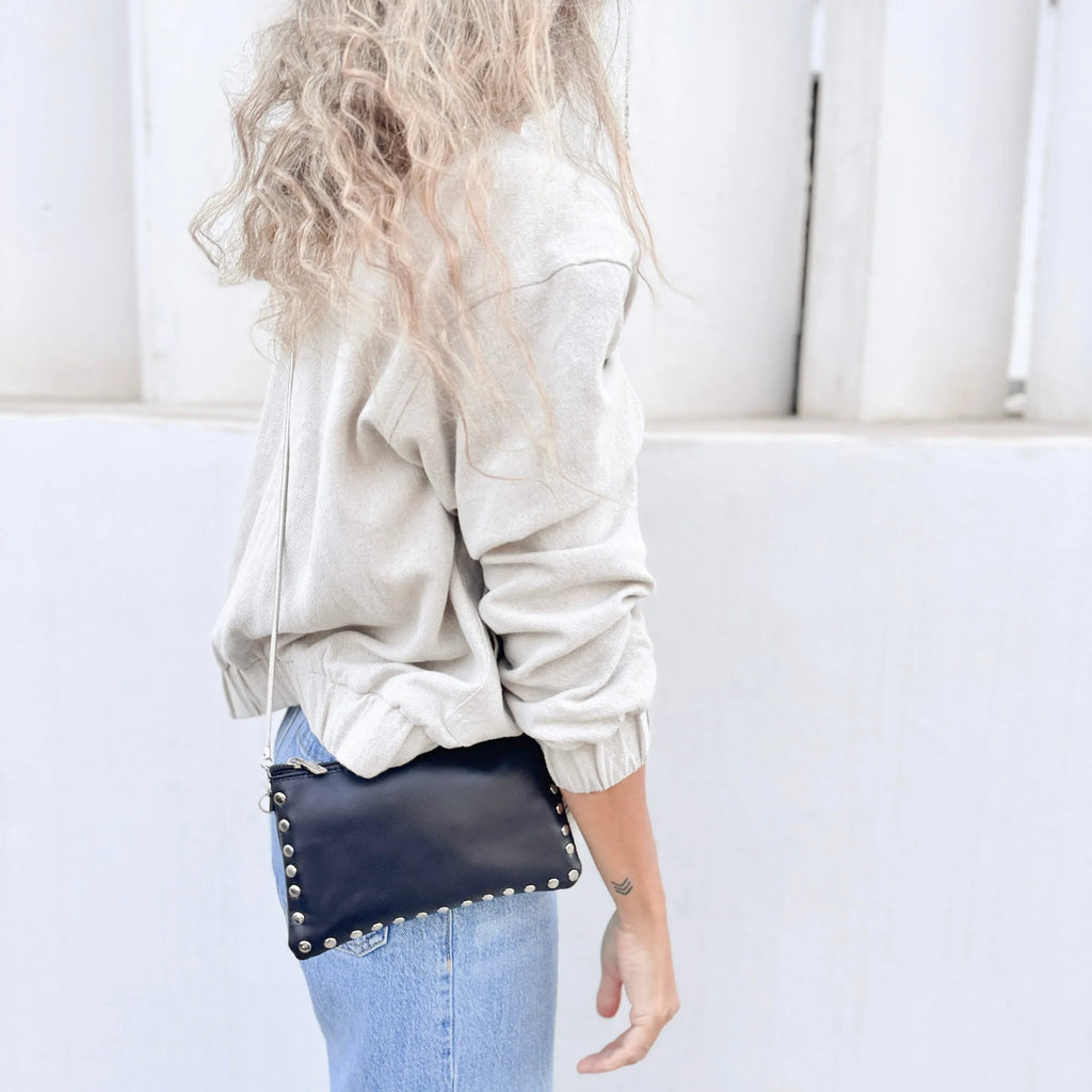 Bandolera tachas niquel